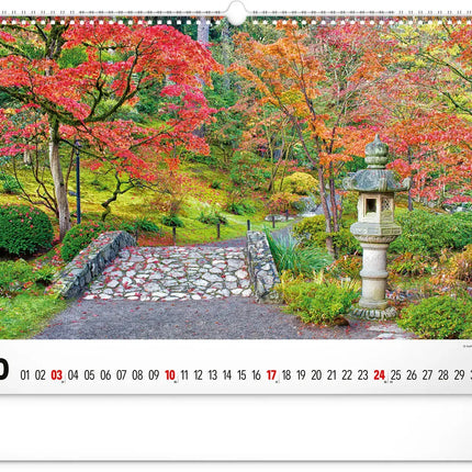 Presco Gardens Kalender Groot 2027