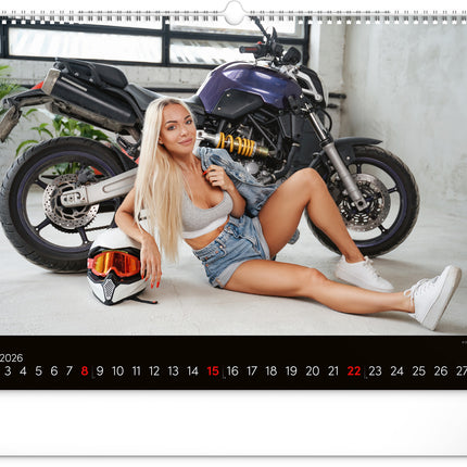 Presco Girls and Bikes Kalender 2026