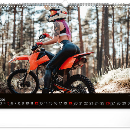 Presco Girls and Bikes Kalender 2026