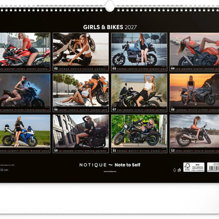 Presco Girls and Bikes Kalender 2027