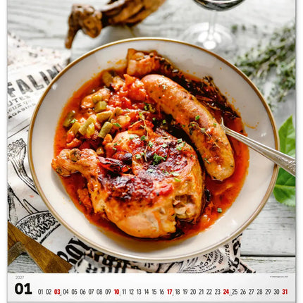 Presco Gourmet Kalender 2027 Groot