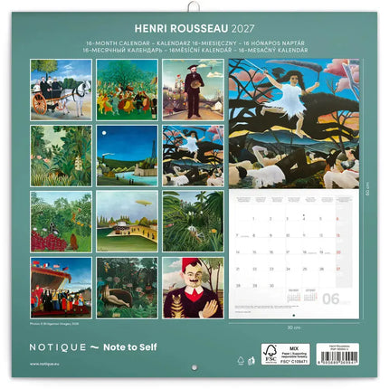 Presco Henri Rousseau Kalender 2027