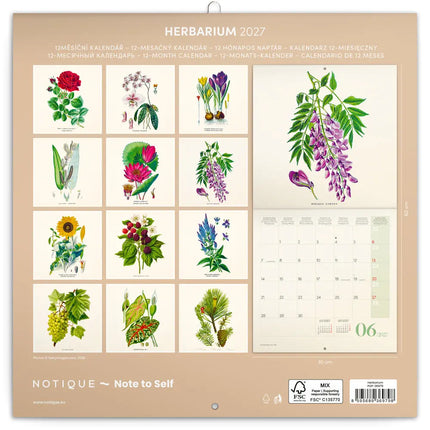 Presco Herbarium Kalender 2027