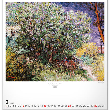 Presco Impressionism Kalender 2026 Groot