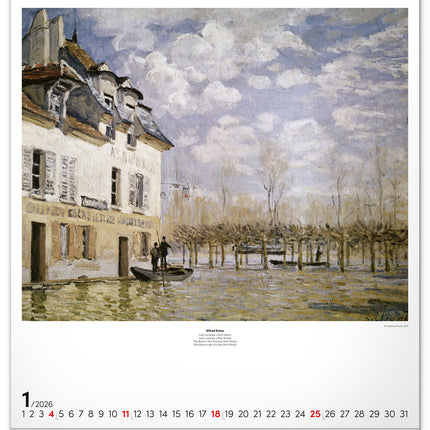 Presco Impressionism Kalender 2026 Groot