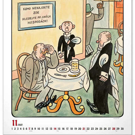 Presco Josef Lada Kalender 2027