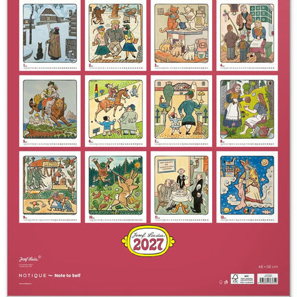 Presco Josef Lada Kalender 2027