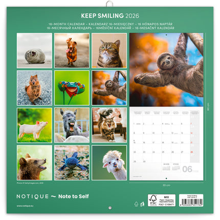 Presco Keep Smiling Kalender 2026