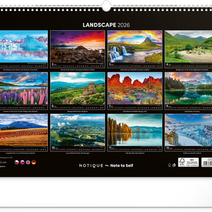 Presco Landscapes Kalender 2026