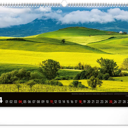 Presco Landscapes Kalender 2027