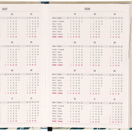 Presco Magnetische Weekplanner Katsushika Hokusai 2027