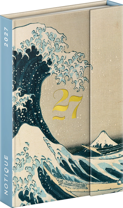 Presco Magnetische Weekplanner Katsushika Hokusai 2027