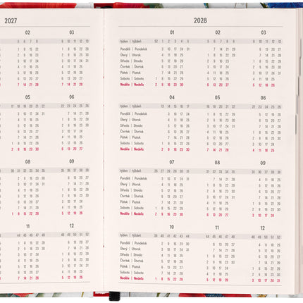 Presco Magnetische Weekplanner Poppies 2027