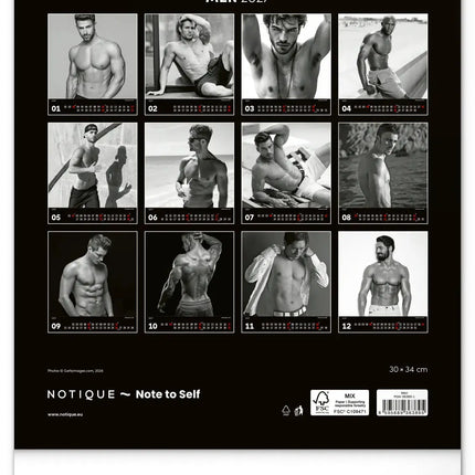 Presco Men Kalender 2027