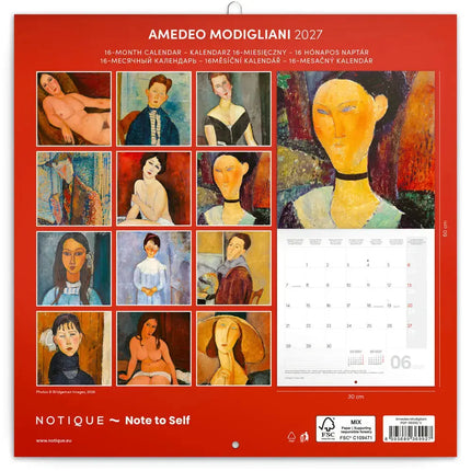 Presco Modigliani Kalender 2027