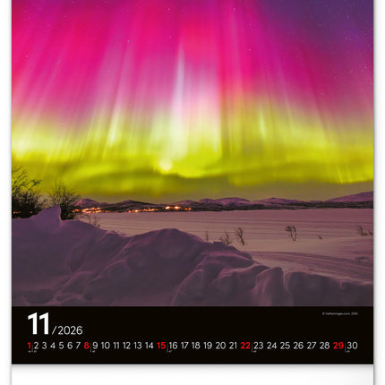 Presco Noorderlicht Kalender 2027 Groot