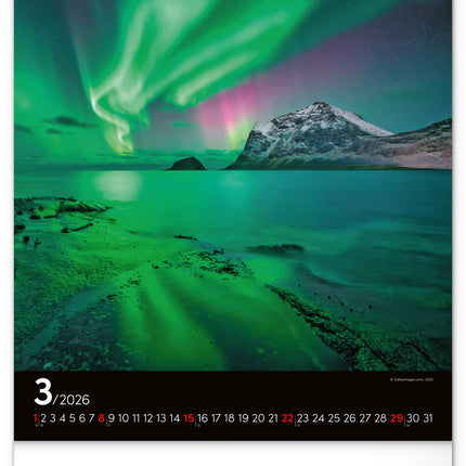 Presco Noorderlicht Kalender 2027 Groot