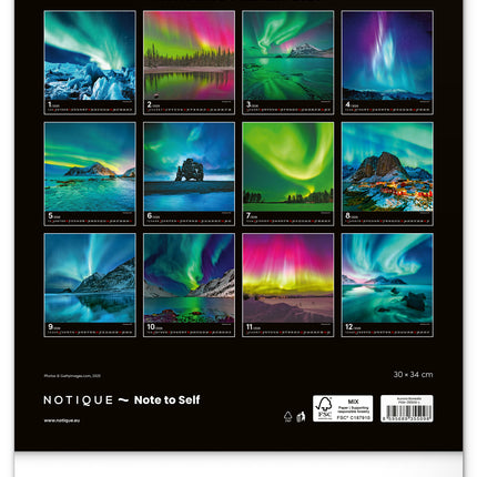Presco Noorderlicht Kalender 2027 Groot