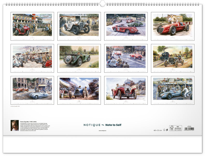 Presco Oldtimers Kalender 2026 Groot