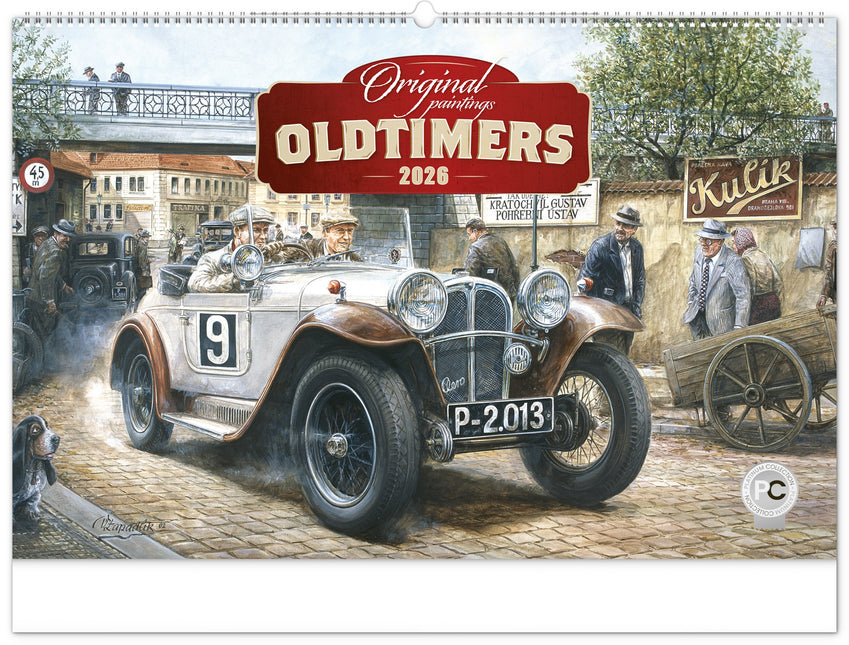 Presco Oldtimers Kalender 2026 Groot