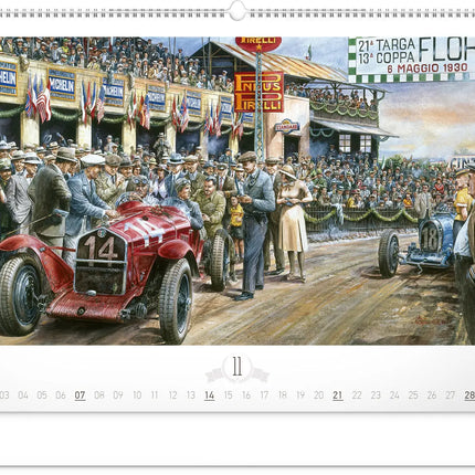 Presco Oldtimers Kalender 2027 Groot
