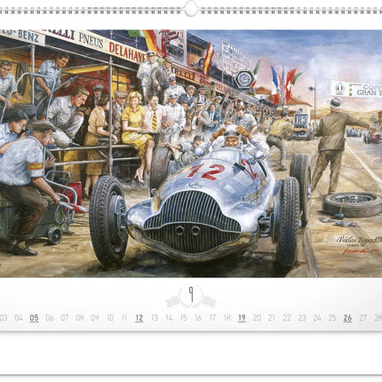 Presco Oldtimers Kalender 2027 Groot