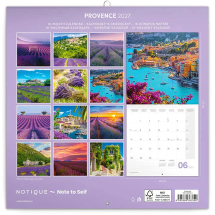 Presco Provence Kalender 2027