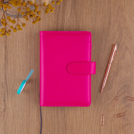 Presco Refill – Week Ringband Planner 2027, Fuchsia