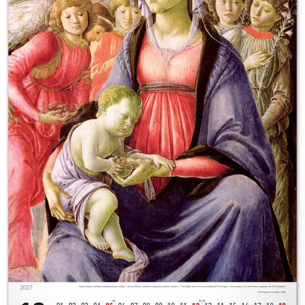 Presco Renaissance Kalender Groot 2027