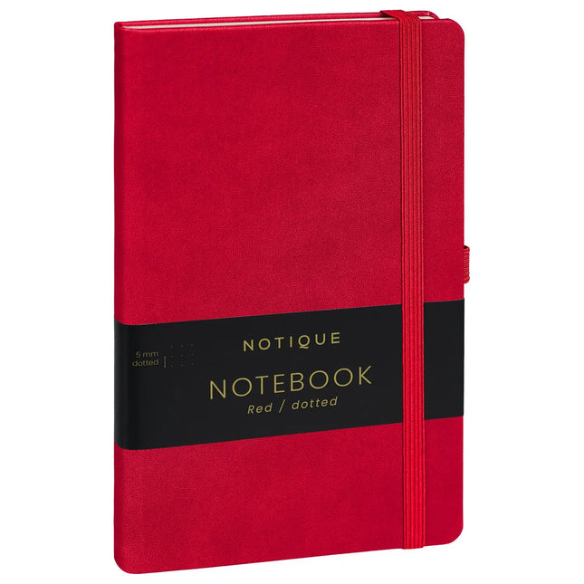 Presco Rood Notitieboek A5 Stippen