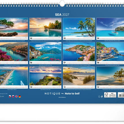 Presco Sea Kalender Groot 2027