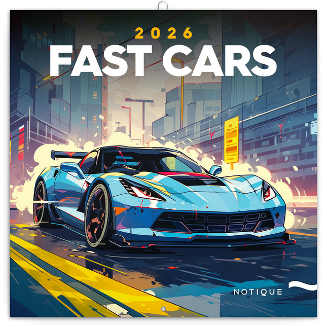 Presco Snelle Auto's Kalender 2026