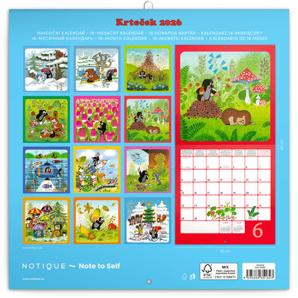 Presco The Little Mole Kalender 2026