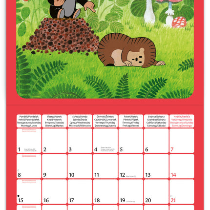 Presco The Little Mole Kalender 2026