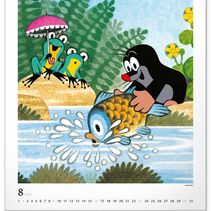 Presco The Little Mole Kalender 2026 Groot