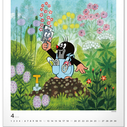 Presco The Little Mole Kalender 2026 Groot