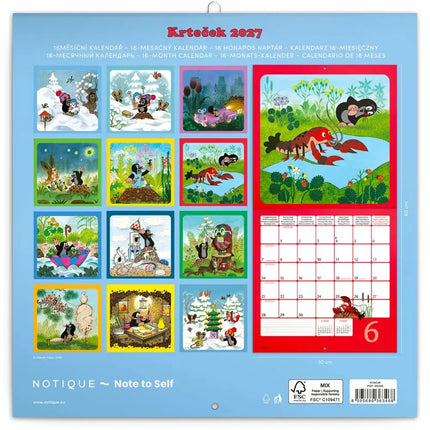 Presco The Little Mole Kalender 2027
