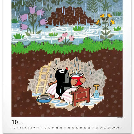 Presco The Little Mole Kalender 2027 Groot