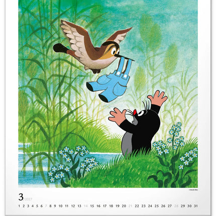Presco The Little Mole Kalender 2027 Groot