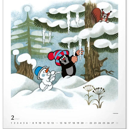 Presco The Little Mole Kalender 2027 Groot