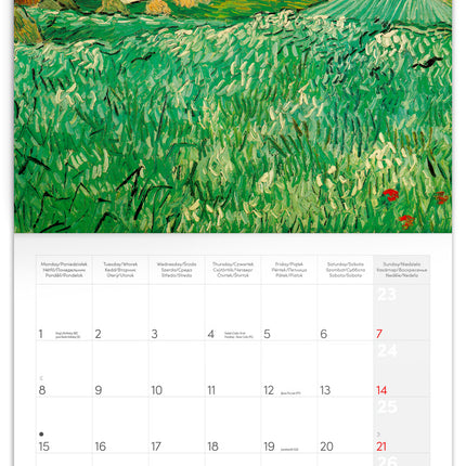 Presco Vincent van Gogh Kalender 2026