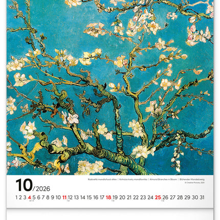 Presco Vincent van Gogh Kalender 2027
