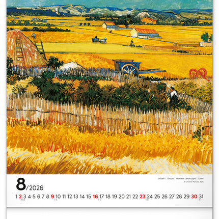 Presco Vincent van Gogh Kalender 2027