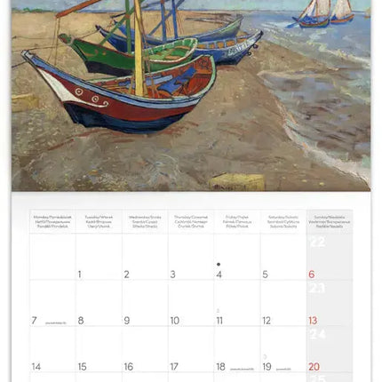 Presco Vincent van Gogh Kalender 2027