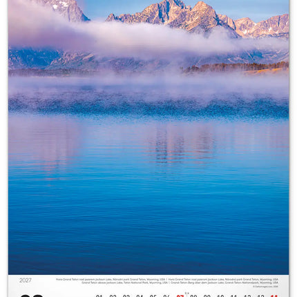 Presco Water Wandkalender 2027 Groot