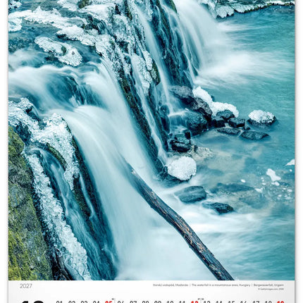 Presco Water Wandkalender 2027 Groot