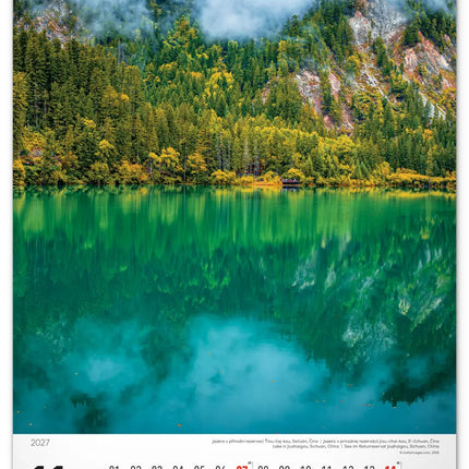 Presco Water Wandkalender 2027 Groot