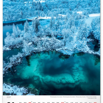 Presco Water Wandkalender 2027 Groot