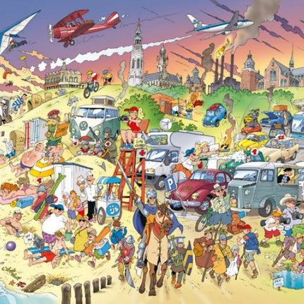 Puzzelman Strand – Danker Jan Puzzel 1000 Stukjes