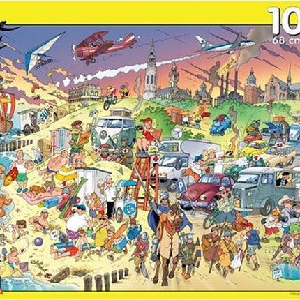 Puzzelman Strand – Danker Jan Puzzel 1000 Stukjes